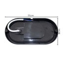 Ver imagem 2 de Luminária Arandela Led Tartaruga 10w Luz Fria Policarbonato Externa St3079