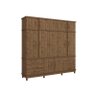 Guarda Roupa Casal Silverado 12 Portas e 6 Gavetas - Albatroz - Pinus Real - 1