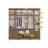 Guarda Roupa Casal Silverado 12 Portas e 6 Gavetas - Albatroz - Pinus Real - 3