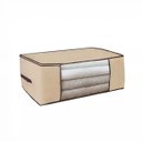 Ver imagem 1 de Caixa Organizadora Multiuso Edredom Coberta Bege