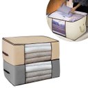 Ver imagem 6 de Caixa Organizadora Multiuso Edredom Coberta Bege