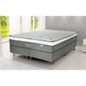 Cama Box com Colchão Super King Size Molas Ensacadas Londres 193x203x68cm - 1