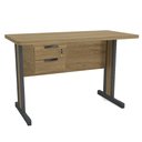 Ver imagem 1 de Mesa Escritorio 120 Cm com Gaveteiro de Mesa Versatil Kappesberg Itapua