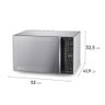 MICROONDAS 36L ME36S 127V - UNICA - 12