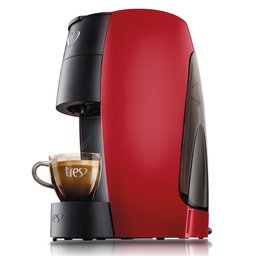 Cafeteira Elétrica Automática Espresso 3 Corações LOV Vermelha - 127V - 4