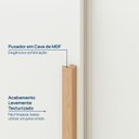 Ver imagem 6 de Guarda-Roupa Planejado 3 Portas de Correr Jade CabeCasa MadeiraOriginals Branco