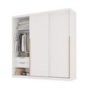Ver mais imagens de Guarda-Roupa 3 Portas de Correr Jade CabeCasa MadeiraOriginals Branco