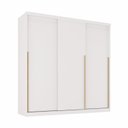 Ver imagem 2 de Guarda-Roupa 3 Portas de Correr Jade CabeCasa MadeiraOriginals Branco