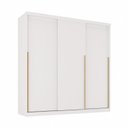 Ver imagem 2 de Guarda-Roupa Planejado 3 Portas de Correr Jade CabeCasa MadeiraOriginals Branco