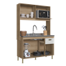 Cozinha Compacta Veneto 120cm 4 Portas 1 Gaveta - 2
