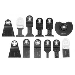 Kit 12 Laminas De Corte Acessórios Para Ferramenta Oscilante - 1