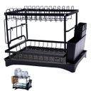 Ver imagem 1 de Escorredor de Louça Prato Talheres Copo Utensilios Pia Mesa Bancada Cozinha Limpeza Organizaçao