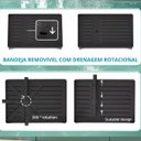 Ver imagem 7 de Escorredor de Louça Prato Talheres Copo Utensilios Pia Mesa Bancada Cozinha Limpeza Organizaçao