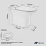 VASO SANITÁRIO CONVENCIONAL VITALIS TUBRAX - VAB0028-C - 2