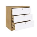 Ver imagem 3 de Cômoda Organizadora 79cm com 3 Gavetas Infinity 2052 Genialflex