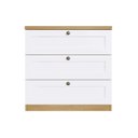 Ver imagem 2 de Cômoda Organizadora 79cm com 3 Gavetas Infinity 2052 Genialflex