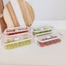 Kit 4 Potes Organizadores Geladeira Marmita, Frutas, Salada - 1