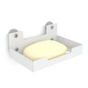 Ver imagem 7 de Porta Sabonete para Banheiro Saboneteira Ventosa Branco Elg
