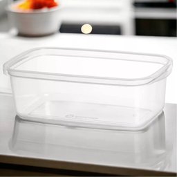Pote Praticità 3Litros Retangular Transparente Hermetico - Pode ir ao Microondas Freezer Lava Louça  - 3