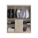 Ver imagem 2 de Guarda-Roupa Casal 6 Portas Cancun 7000 Móveis Doripel
