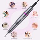 Ver imagem 2 de Yafex Broca Elétrica para Unhas 20.000 Rpm Kit Profissional com 6 Bits