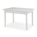 Ver imagem 2 de Conjunto Sala de Jantar Madeira Maciça 4 Cadeiras Branco