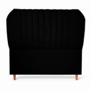 Ver imagem 1 de Cabeceira Estofada Elegante para Cama de Casal 140 Hera Linho