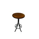 Ver mais imagens de Mesa Área Gourmet Alta Redonda com 4 Lugares Imbuia