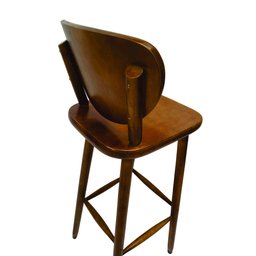 Mesa área gourmet alta redonda com 4 lugares Imbuia - 6