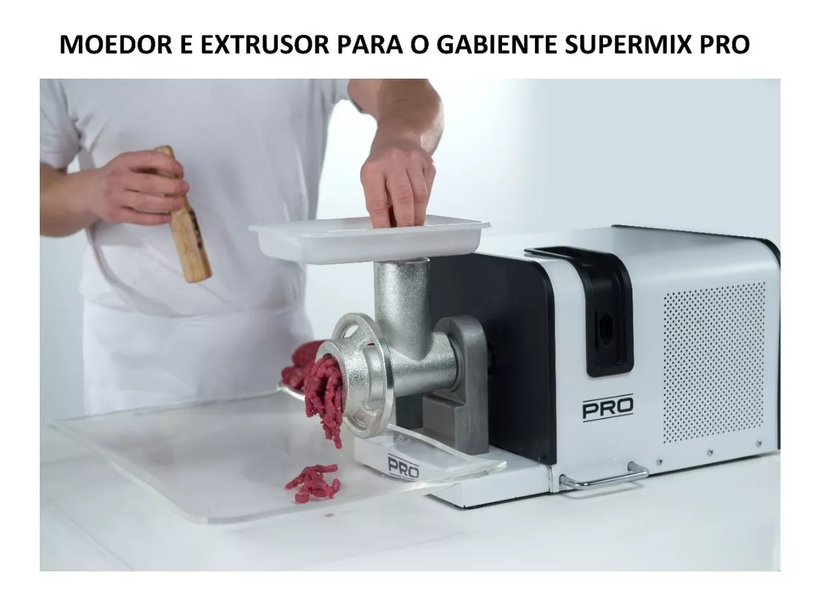 Moedor de carne Extrusor Acessório Gabinete Supermix Pro And - 7