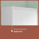Ver imagem 6 de Guarda Roupa Solteiro 4 Portas 2 Gavetas Vesta - Branco/rosa Flex