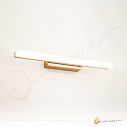 Luminária para Espelho Banheiro Arandela Wing Dourado Ip44 - 9