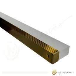 Luminária para Espelho Banheiro Arandela Wing Dourado Ip44 - 2