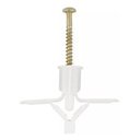 Ver imagem 2 de Kit 50 Buchas Nylon P/ Drywall C/ Parafuso Cabeca Chata 8mm