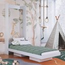 Ver imagem 1 de Cama Solteiro Articulável Vertical Vancouver para Colchões 78x188 Cm Cv1080 Art In Móveis
