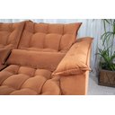 Ver imagem 6 de Sofá Retrátil e Reclinável Ipanema 1,50m em Tecido Veludo C/pillow Nos Braços - Montagem Inclusa:ter