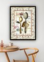 Ver imagem 1 de Quadro Decorativo Cozinha Colheres Vintage - 70x50cm:moldura Branca