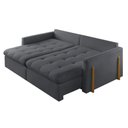Ver imagem 3 de Sofá Cama Lisboa Retrátil e Reclinável 200cm Braço 10cm Meu Sofá Online