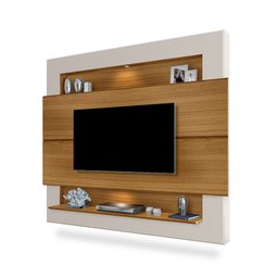 Painel com Luzes Led para Tv Até 55 Polegadas Monterrey 160 Carvalho/Off White - 2