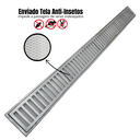 Ver mais imagens de Ralo de Quintal 1 Metro X 10cm Grelha Inteira Top e Tela