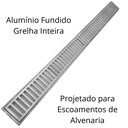 Ver imagem 6 de Ralo de Quintal 1 Metro X 10cm Grelha Inteira Top e Tela