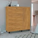 Ver imagem 2 de Gaveteiro com Porta para Quarto Canelato - Trinobel