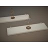 Prateleira MDF 50 x 15 cm Kit 2 Peças Eví Decor - 1
