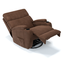 Ver imagem 6 de Poltrona do Papai Reclinável em Tecido Suede Cor Marrom Elétrica - Modelo Imperial