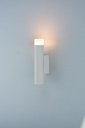 Ver imagem 2 de Arandela Cilindro Luxo Branco 14,5cm Led 3w 3 em 1 Bivolt