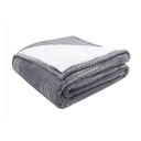 Ver imagem 3 de Cobertor Casal com Sherpa Dyuri Jolitex 180x220 Zinco