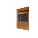Ver imagem 3 de Painel para Tv até 60 Polegadas Siena 1 Prateleira Cedro