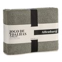 Ver imagem 1 de Jogo Toalhas Banho Altenburg 5p Favo Verde Conexão