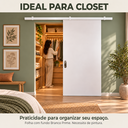Ver imagem 2 de Porta de Correr Branco Prime Kit Alumínio Colorida