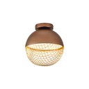 Ver imagem 1 de Plafon Nordecor Rezi 2931 25cm Led Bivolt Cobre / Dourado Brilho Cobre / Dourado 2931